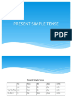 Англиски јазикPresent Simple Tense4 oдд