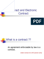 Contract and Electronic Contract