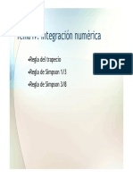 Integracion Numerica