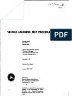 Vehicle Handling Test Procedures: Huron