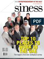 TOP 10 Places To Work in The Uae: The Region's First Ever Workplace Survey