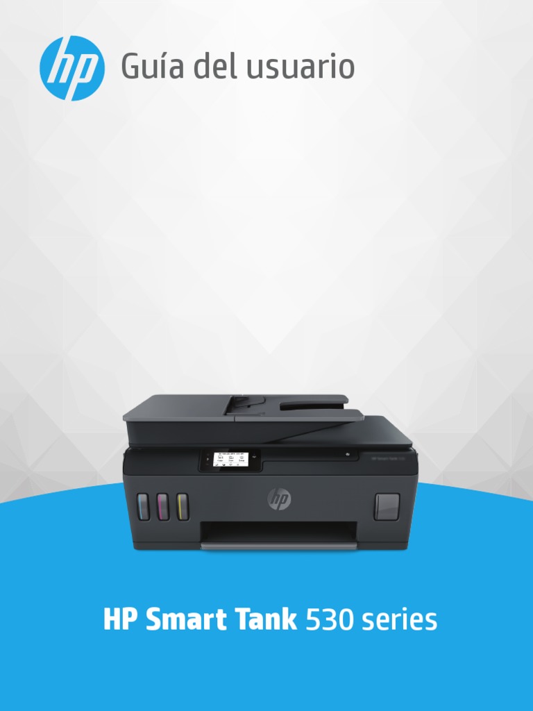 Manual De La Impresora Hp Smart Tank 530 Pdf Impresora Computacion Ios