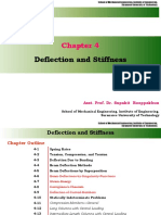 Deflection and Stiffness Deflection and Stiffness: Asst. Prof. Dr. Supakit Rooppakhun