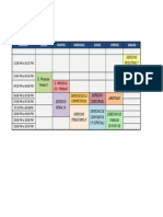 Horario de Clases 2020 - FAT