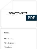 Génotoxicité - Copie
