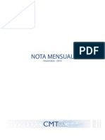 Nota Mensual Noviembre 2010