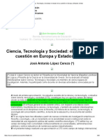 Ciencia, Tecnología y Sociedad - JoseAntonio