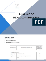Analisis de Hexaclorobenceno - Presentacion WSS