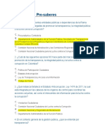 Transparencia e integridad pública: pre-saberes