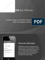 Visual CSS For Iphone