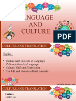 Culture and Translation - A Powerpoint Presentation