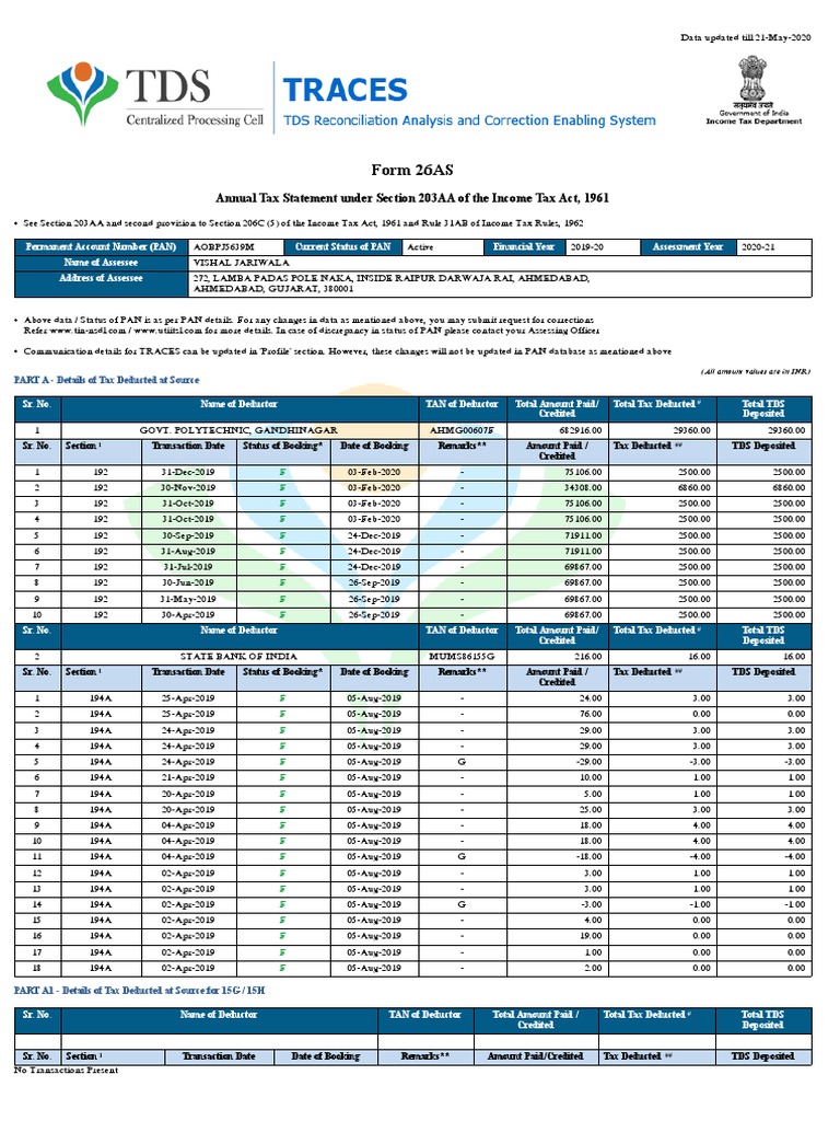 203Aa Income Tax Act : 203 203a of Income Tax Act – ELACI