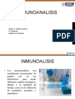 Inmunoanalisis Diapositiva
