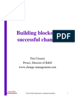 Building Blocks of Successful Change: Tim Creasey Prosci, Director of R&D