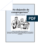 Estudio No Dejando de Congregarnos PDF