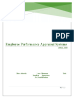 Employee Performance Appraisal Systems: APRIL, 2020