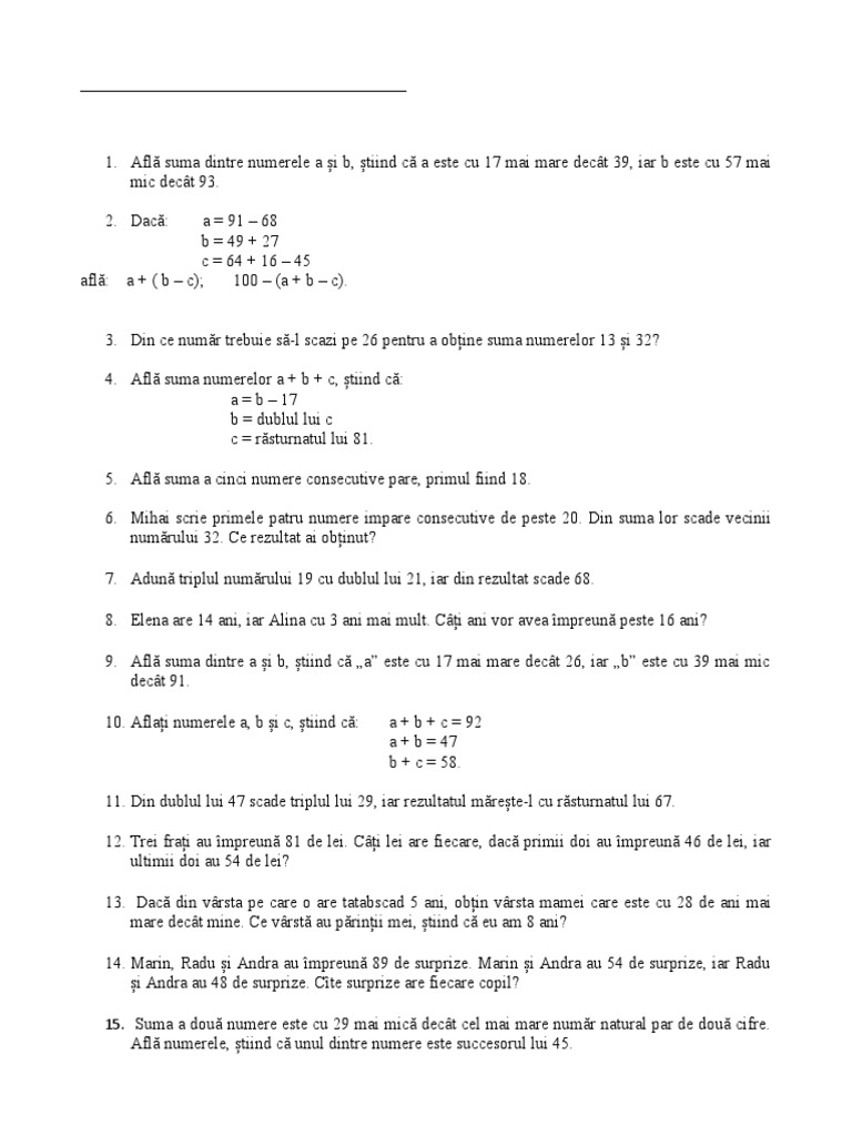 Probleme | PDF