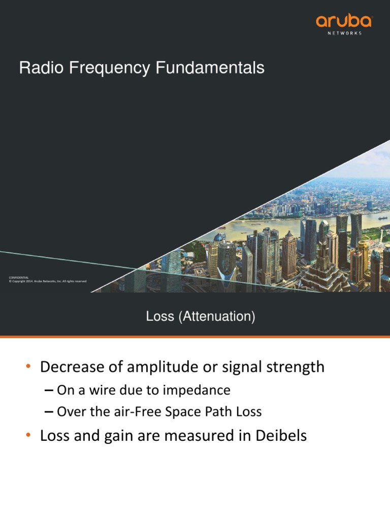 Radio Frequency Fundamentals Confidential PDF Modulation Mimo