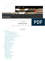 PC Guard: User Guide