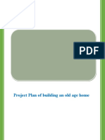 Project Plan of Building An Old Age Home