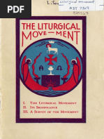 The Liturgical Movement (Tract, 1930)