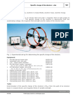 Related Topics: TEP Specific Charge of The Electron