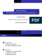 VectorCalculus - Maxwell's Equations