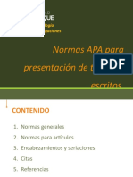 Presentación Normas APA Revisada 2017-1