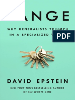 Range Why Generalists Triumph in A Specialized World by Epstein B07H1ZYWTM