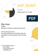 Hip Joint Presentation