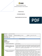 Plano de Aula - Atividade Remota 9