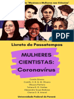 Livreto_Passatempos_Mulheres nas Ciências_Coronavírus