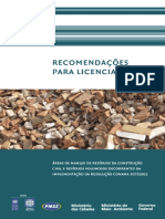 Recomendações para Licenciamento RCC