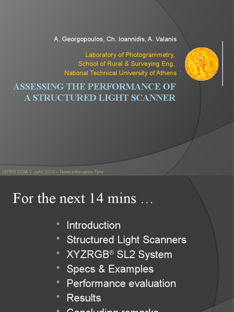 Assessing The Performance of A Structured Light Scanner | PDF | Image ...
