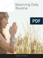 Kapha Balancing Daily Routine: Yoga Veda Institute