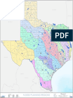 Flood - Planning - Region Boundaries - Map