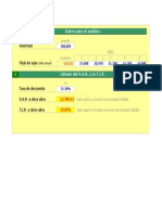 Plantilla - Calculo Del VAN y Del TIR PDF