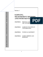 Sampling, Measurement Methods, and Instruments: Section I