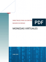 28 Directrices para Enfoque Basada en Riesgo Monedas Virtuales