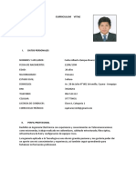 Curriculum Vitae - Carlos Quispe Alvarez