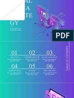 Isometric Gradient Social Media Strategy by Slidesgo