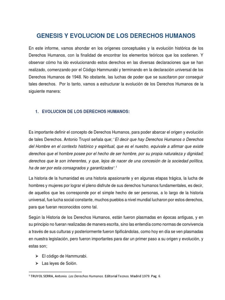 Orígenes de los Derechos Humanos | PDF | Derechos humanos | Esclavitud