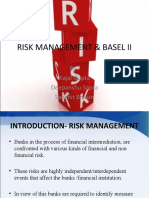 Risk Management & Basel Ii: By: Kajal Gupta Deepanshu Sapra Sanchit Bhasin