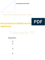 7 Semestre "A": Herramienta de Gestión de Proyecto Lighthouse