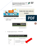 Como criar uma conta no Moodle