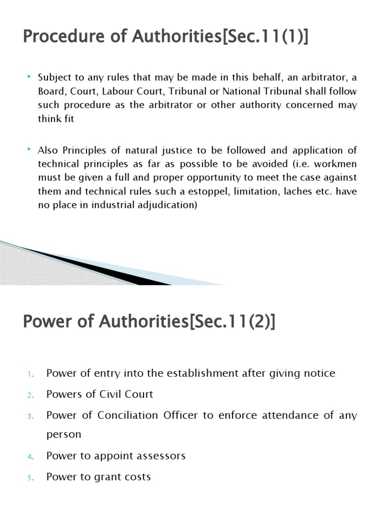 Labour Court Procedures and Powers | PDF | Arbitral Tribunal | Tribunal