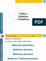 Tema 3. Defectos