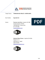 Transición Del Peralte - Hidroplaneo PDF