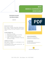 Ficha Tecnica Bata Desechable PDF