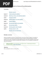 Module 3 Working With The Windows PowerShell Pipeline